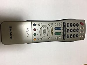 【中古品】シャープ(SHARP) シャープ テレビリモコン GA465WJSA(中古品)