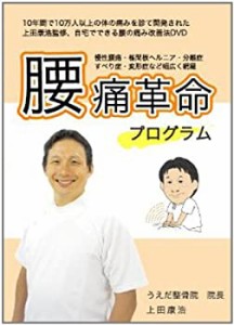 【上田式】腰痛改善法~1日5分から始める、自宅簡単エクササイズ~[DVD]★ク (中古品)