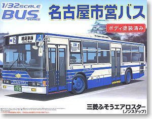 【未使用 中古品】1/32 バスシリーズ　5　名古屋市営バス 　（三菱ふそうエアロスター ノンス(中古品)