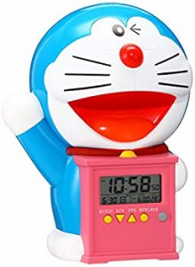 【中古品】セイコークロック 目覚まし時計 置き時計 キャラクタードラえもん おしゃべ(中古品)