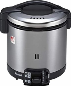 【中古品】リンナイ こがまる ガス炊飯器 5.5合炊き・ブラック・プロパンガスLPG用 RR(中古品)