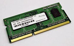 【中古品】アドテック DDR3-1600/PC3-12800 SO-DIMM 4GB×2枚組 省電力 ADS12800N-H4G(中古品)