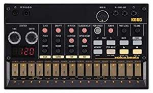 【中古品】KORG アナログ リズムマシン volca beats 16ステップシーケンサー 電池駆動(中古品)