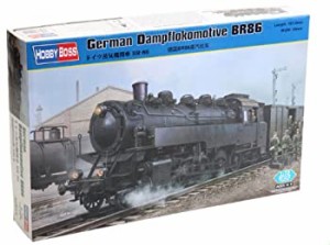 【中古品】ホビーボス 1/72 ドイツ蒸気機関車 BR-86 プラモデル(中古品)