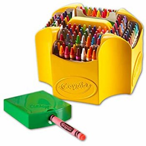 【中古品】クレヨラ (Crayola) クレヨン 152色 ケース&クレヨン削り付き Ultimate Cra(中古品)