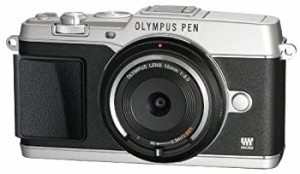 OLYMPUS ミラーレス一眼 PEN E-P5 ボディ(ボディキャップレンズ BCL-1580セ(中古品)