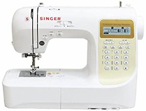 【中古品】SINGER コンピューターミシン 文字縫い機能搭載(ひらがな・数字・アルファ (中古品)