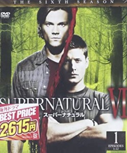 【中古品】SUPERNATURAL/スーパーナチュラル 6thシーズン 前半セット (1~12話・6枚組)(中古品)