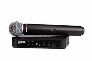 【中古品】SHURE ワイヤレスマイク BLX ハンドヘルド型 ワイヤレスシステム BETA58 ハ(中古品)