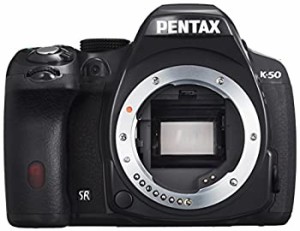 【中古品】RICOH デジタル一眼レフ PENTAX K-50 ボディ ブラック K-50 BODY BLACK 108(中古品)