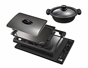 【中古品】パナソニック ホットプレート IH 7段階火力調整 焼肉 ホットケーキ クレー (中古品)