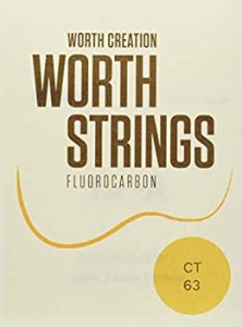 【中古品】【Worth Strings】 CT クリア フロロカーボン弦 セット (テナーウクレレ用)(中古品)