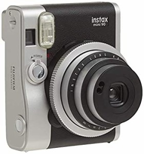 【中古品】FUJIFILM インスタントカメラ チェキ instax mini 90 ネオクラシック ブラ (中古品)