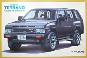 【中古品】アオシマ 1/24 日産　テラノ　4ドア　V6-3000R3M(中古品)