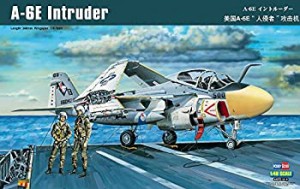 【中古品】ホビーボス 1/48 エアクラフトシリーズ A-6E イントルーダー プラモデル(中古品)