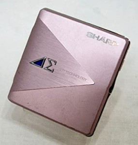 【中古品】SHARP　シャープ　MD-DS5-P　ピンク系　1ビットポータブルMDプレーヤー　MD(中古品)