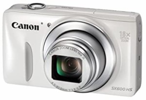 【中古品】Canon デジタルカメラ Power Shot SX600 HS ホワイト 光学18倍ズーム PSSX6(中古品)