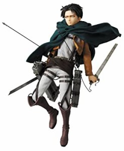 【中古品】RAH リアルアクションヒーローズ 進撃の巨人 リヴァイ 1/6スケール ABS&ATB(中古品)