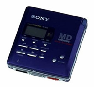 【中古品】SONY　ソニー　MZ-R55 ブルー　ポータブルMDレコーダー　（MDLP非対応/録音(中古品)