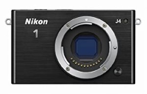 Nikon ミラーレス一眼 Nikon1 J4 ボディ ブラック J4BK(中古品)