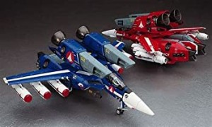 【中古品】ハセガワ 1/48 VF-1J スーパーバルキリー“マックス/ミリア"w/反応弾 65827(中古品)