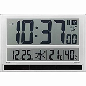 【中古品】キングジム 時計 ハイブリッドデジタル電波時計 GDD-001(中古品)
