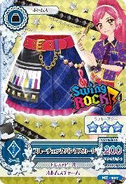 【中古品】アイカツ　MC-007　ブルーチェックパンクスカートアイカツ【ハッピーセット(中古品)