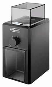 【中古品】デロンギ(DeLonghi) ?コーヒーグラインダー うす式 粗挽き~ 細挽き ブラッ(中古品)