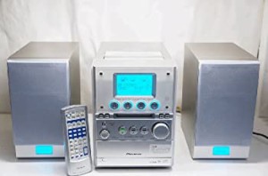 【中古品】Pioneer CD/MDLP/テープ コンポ X-MDX737-S｜長時間＆高速録音 32色に変化 (中古品)