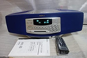 【中古品】SONY　ソニー　ZS-M35　ブルー　パーソナルMDシステム(CD/MDシステム)(ラジ(中古品)