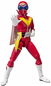 【中古品】S.H.フィギュアーツ 秘密戦隊ゴレンジャー アカレンジャー 約150mm PVC&ABS(中古品)