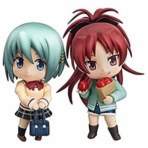 【中古品】ねんどろいど 美樹さやか 制服Ver.＆佐倉杏子 私服Ver.セット（ワンダーフ (中古品)