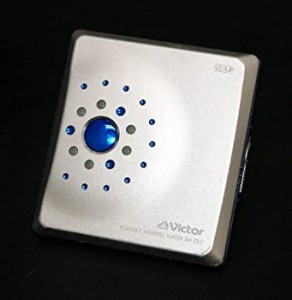 【中古品】Victor　ビクター　JVC　XM-ZX3-A ブルー　ポータブルMDプレーヤー　MDLP対(中古品)