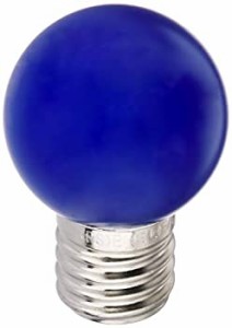 【中古品】ELPA LED装飾電球 ミニボール球形 口金直径17mm G30 ブルー LDG1B-G-E17-G2(中古品)