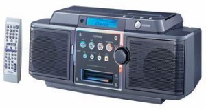 【中古品】Victor　ビクター　JVC　RC-Z1MD-S　シルバー　CD-MDポータブルシステム　C(中古品)