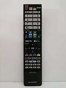 【中古品】シャープ（SHARP)液晶テレビ 純正リモコン GB080WJSA(0106380437)(中古品)