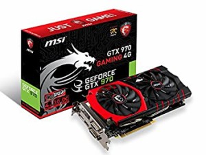 【中古品】MSI GTX 970 GAMING 4G グラフィックスボード VD5507 GTX 970 GAMING 4G(中古品)