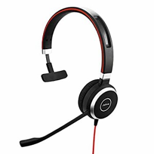 【中古品】Jabra 法人向け 2年保証付き EVOLVE 40 MS Mono エンタープライズヘッドホ (中古品)