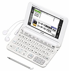 【中古品】カシオ 電子辞書 エクスワード ビジネスモデル XD-K8500WE ホワイト コンテ(中古品)