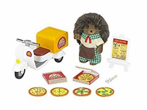 【中古品】シルバニアファミリー おみせやさん 【おとどけピザ屋さんセット】 ミ-81(中古品)