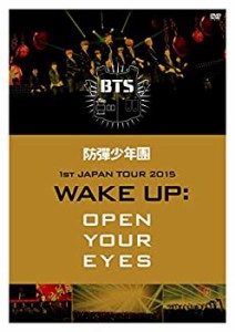 防弾少年団 1st JAPAN TOUR 2015「WAKE UP:OPEN YOUR EYES」 [DVD](未使用 未開封の中古品)