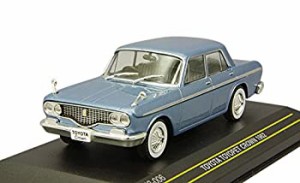 【中古品】FIRST:43 1/43 トヨタ トヨペット クラウン 1962 ブルー 完成品(中古品)