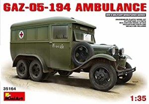 【中古品】ミニアート 1/35 GAZ-05-194 アンビュランス プラモデル(中古品)