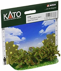 【中古品】KATO Nゲージ りんごの木40mm 3本入 24-084 ジオラマ用品(中古品)