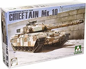 【中古品】TAKOM 1/35 イギリス主力戦車 チーフテン Mk.10 プラモデル(中古品)