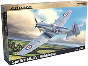 【中古品】エデュアルド 1/48 スピットファイア Mk.XVI バブルトップ EDU8285 プラモ (中古品)