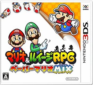 【未使用 中古品】マリオ&ルイージRPG ペーパーマリオMIX - 3DS(中古品)