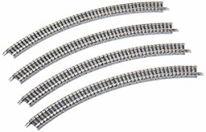 【中古品】TOMIX Nゲージ カーブレール C280-45 F 4本セット 1851 鉄道模型用品(中古品)