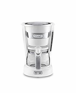 【中古品】デロンギ(DeLonghi) ドリップコーヒーメーカー ?ホワイト アクティブシリ (中古品)