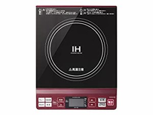 【中古品】コイズミ IHクッキングヒーター レッド KIH-1402/R(中古品)